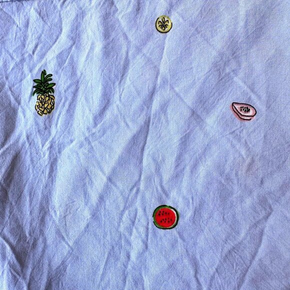 Workshop Republic Clothing Shirt Sz S Blue Collared Button Chest Pockets… - Picture 11 of 12